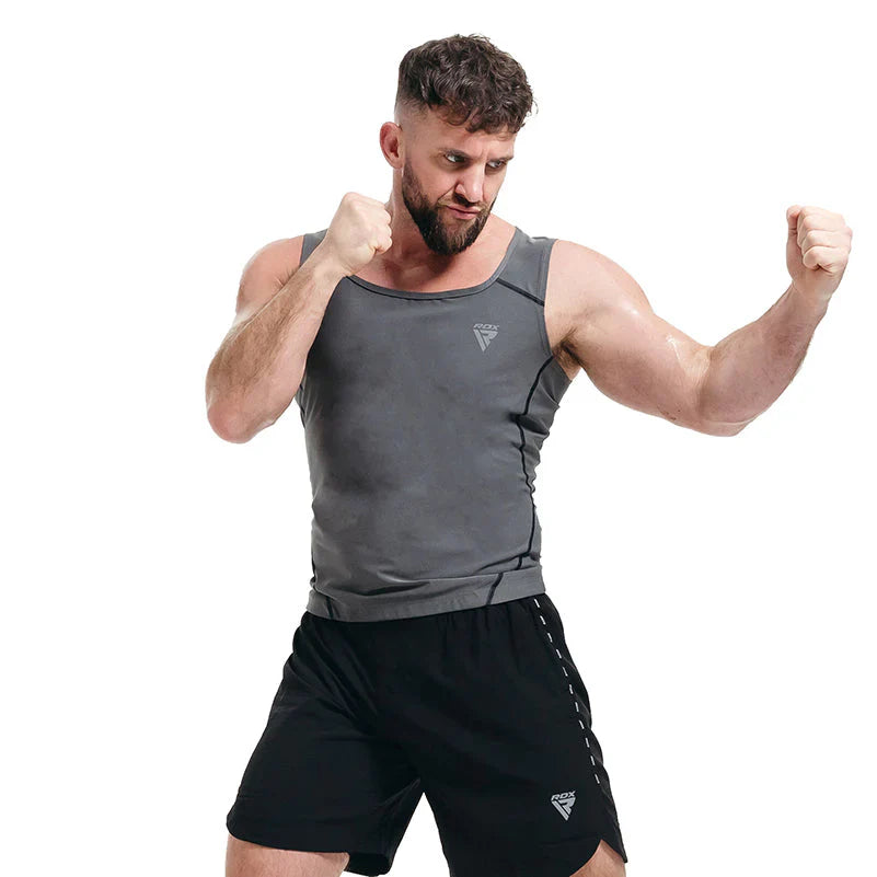 RDX SWEAT Herr Väst M1 - Grå