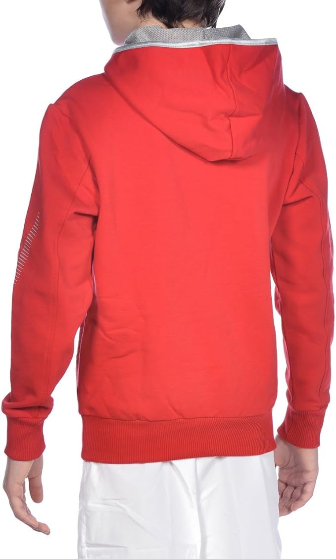 Arena Jr Tl Hoodie Röd