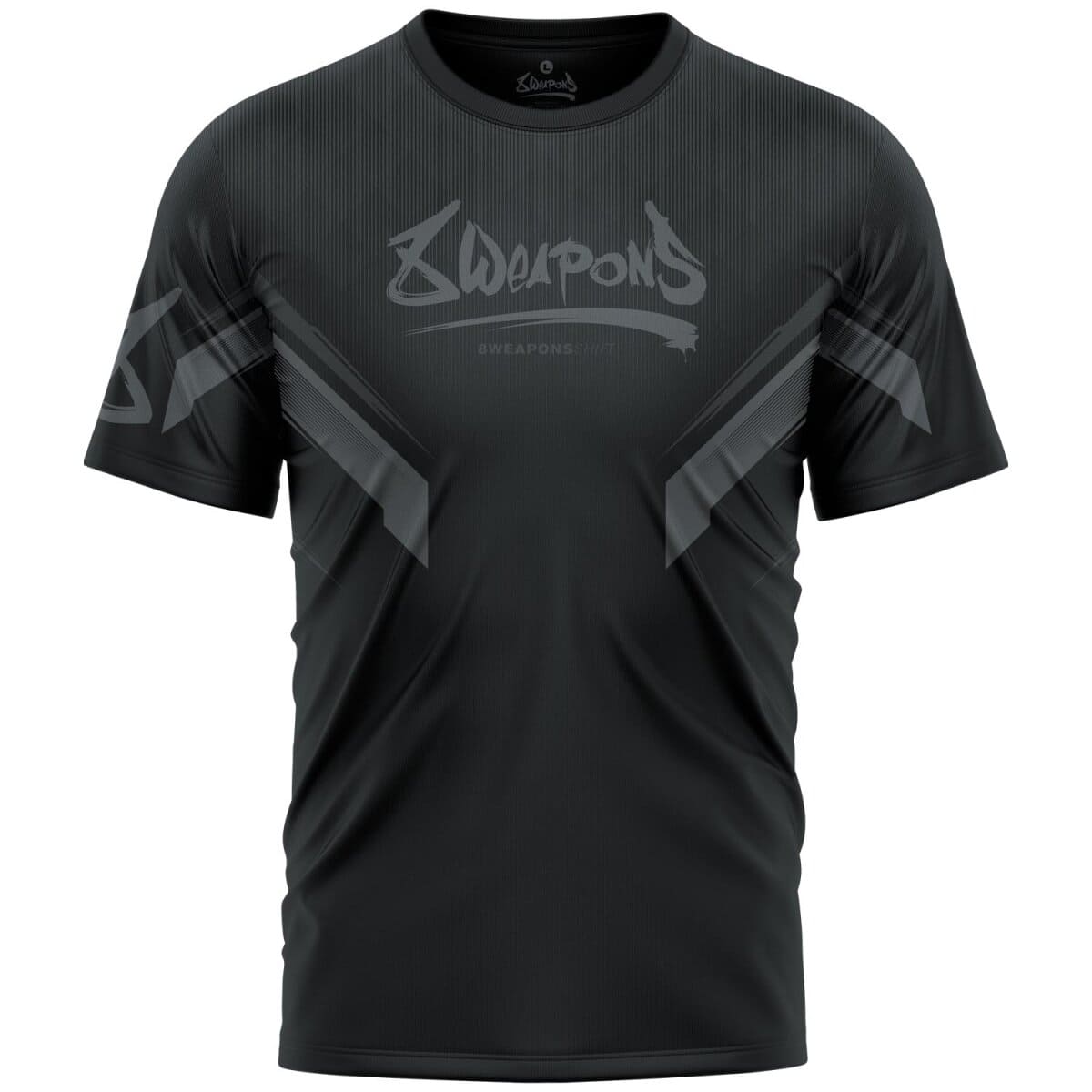 8 WEAPONS Funktionell T-Shirt, Shift - Svart/Svart
