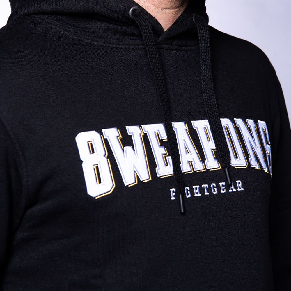 8 WEAPONS Hoodie, Classic - Svart