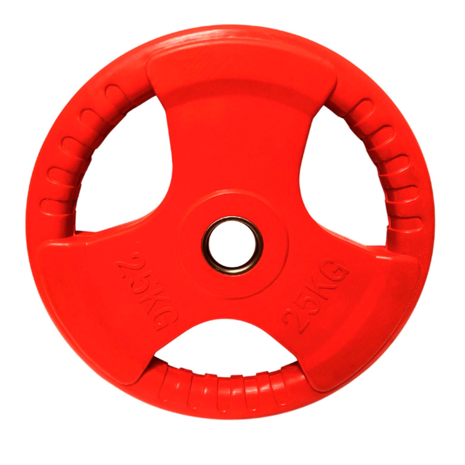 ASG Viktskiva Gummi 25 kg Ø50 - Röd