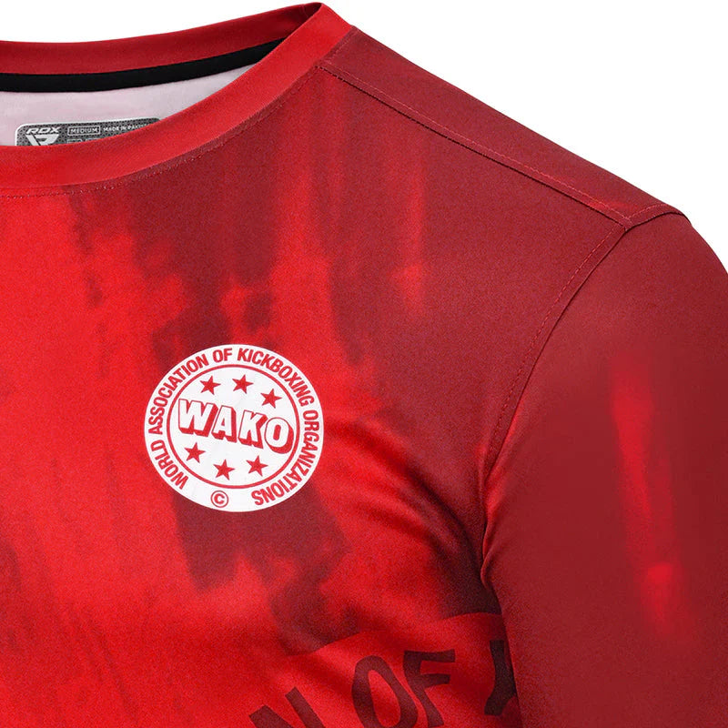 RDX WAKO T-Shirt T1 - Röd
