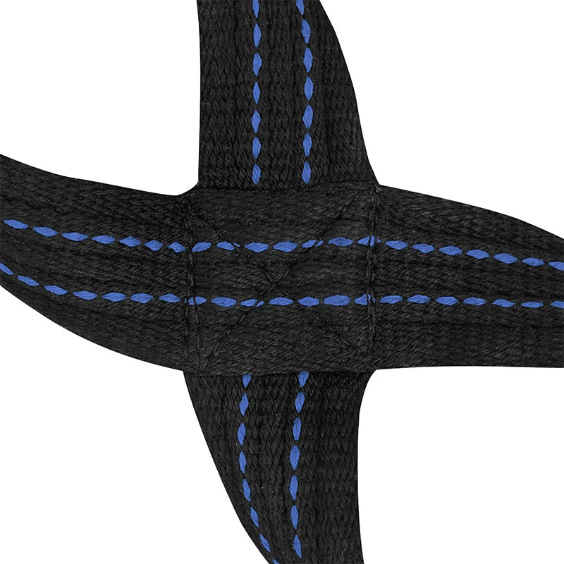 RDX Gym Lifting Cotton 8 Straps - Blå