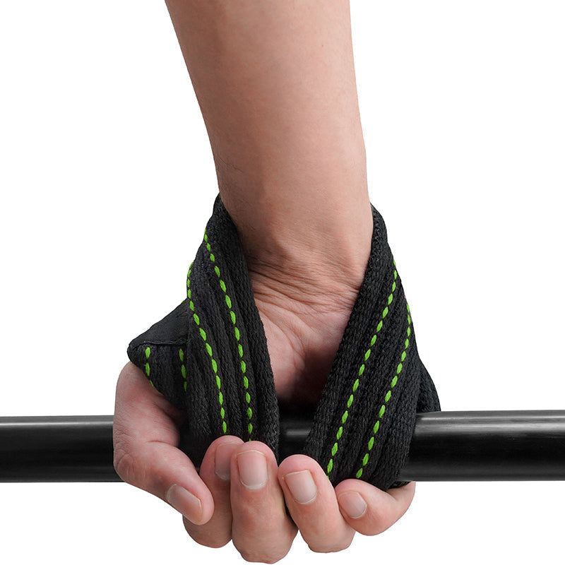 RDX Gym Lifting Cotton 8 Straps - Armégrön