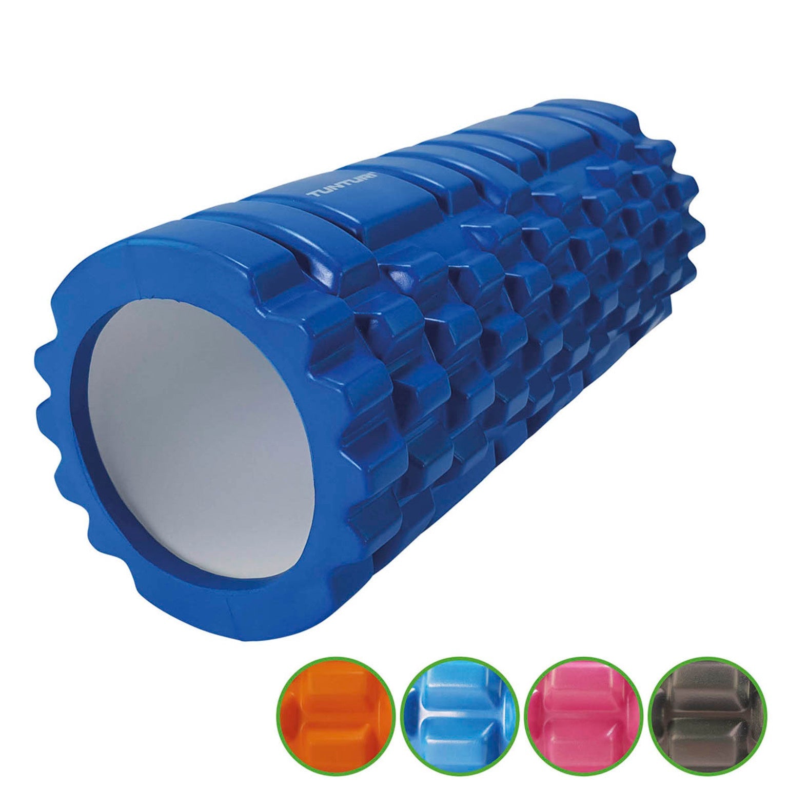 Tunturi Yoga Grid Foam Rulle 33 cm - Blå