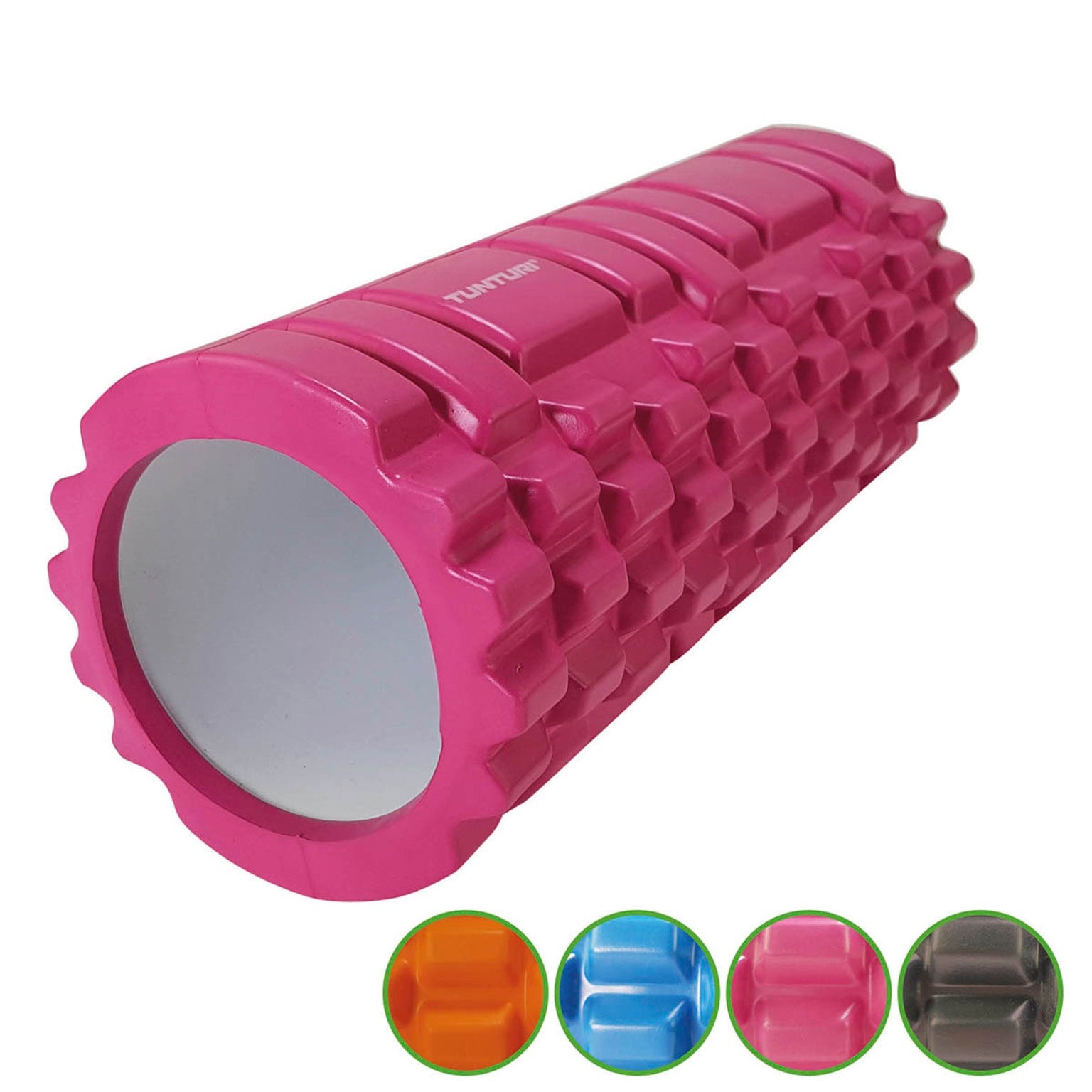 Tunturi Yoga Grid Foam Rulle 33 cm - Rosa