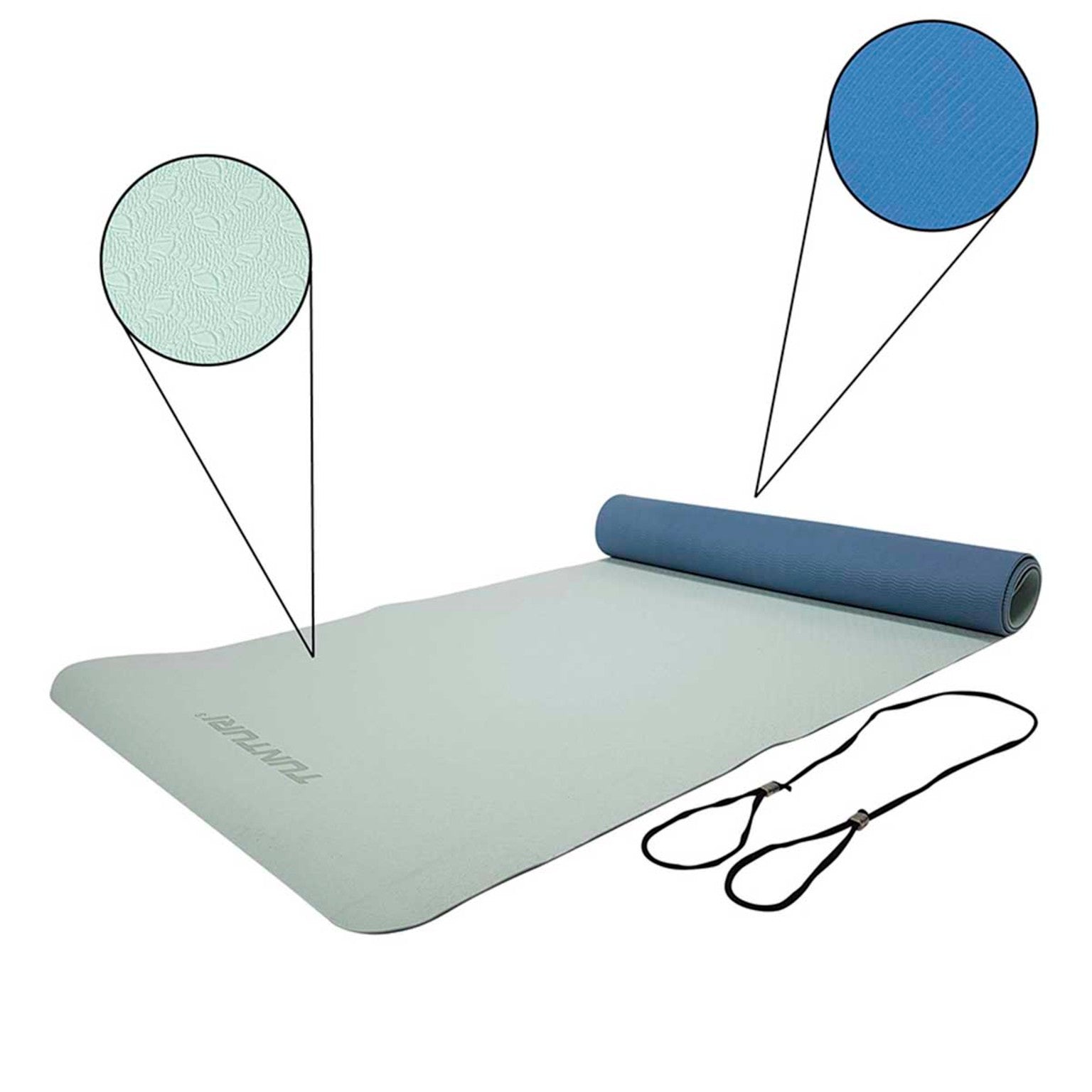 Tunturi TPE Yogamatta 4 mm Blå