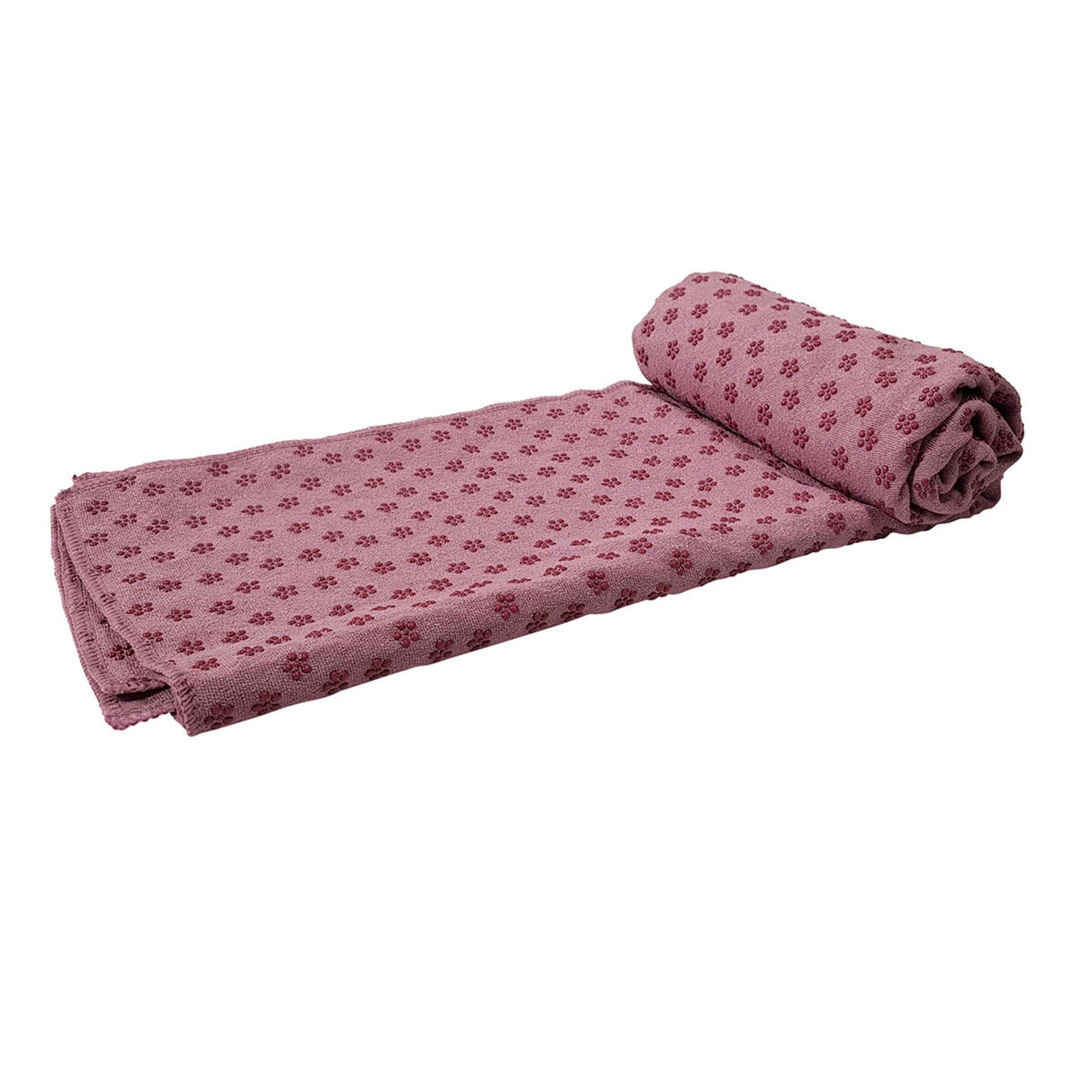 Tunturi Yogahandduk 180 cm med Bärväska Rosa