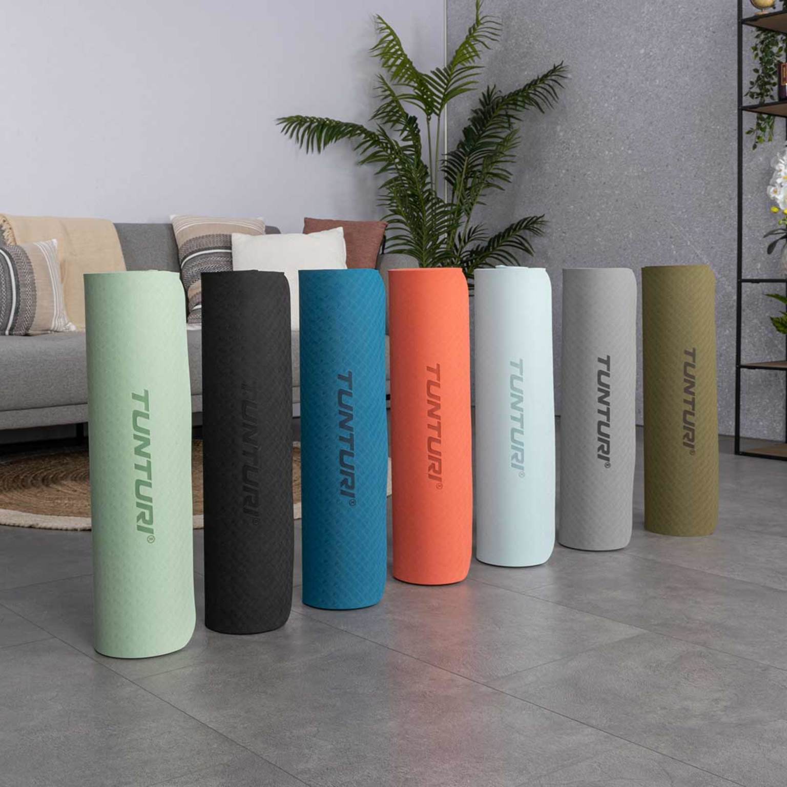 Tunturi Yogamatta 8 mm Mint