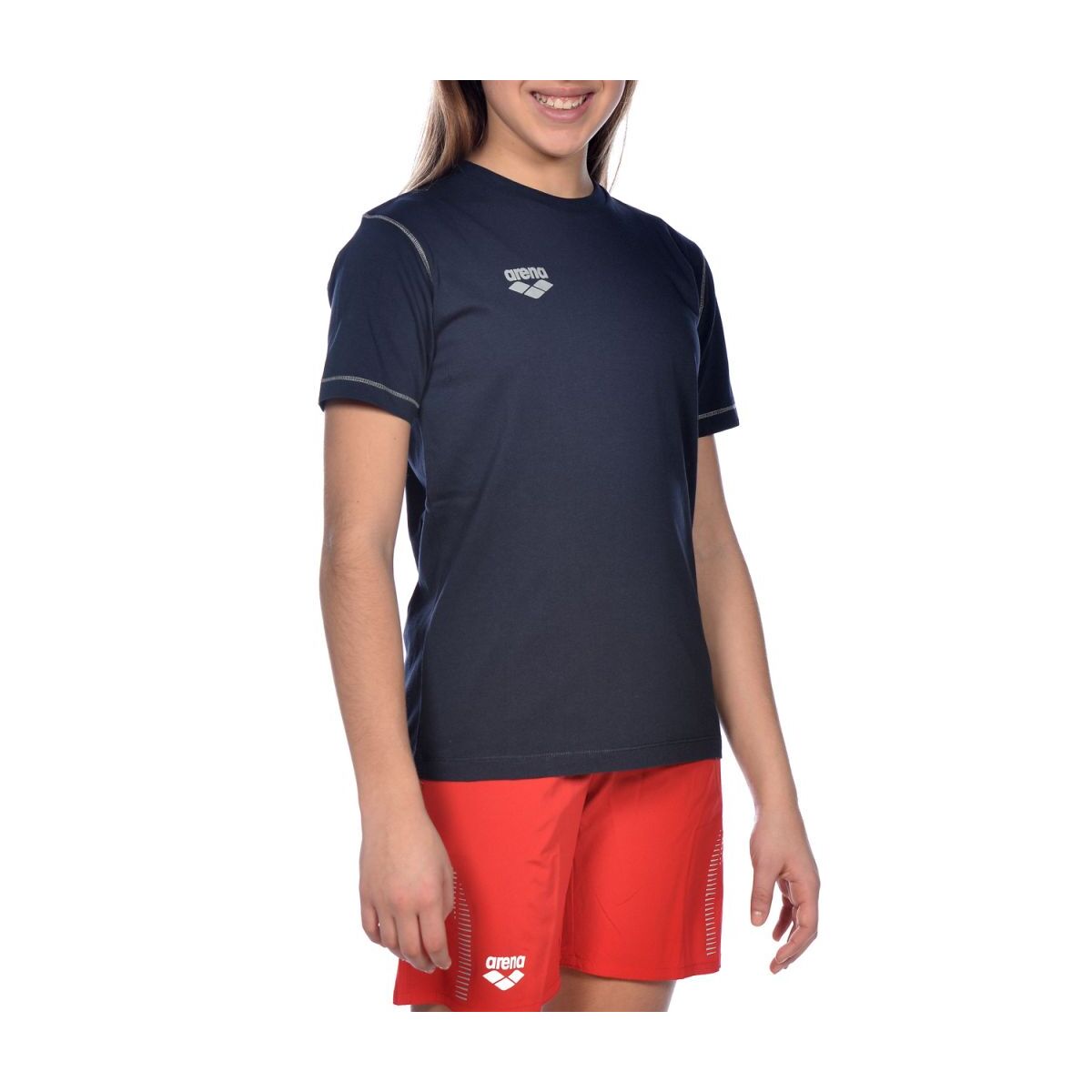 Arena Jr Tl S/S T-shirt Mörkblå