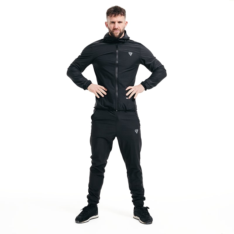 RDX Clothing Sauna Suit H2 - Black Plus