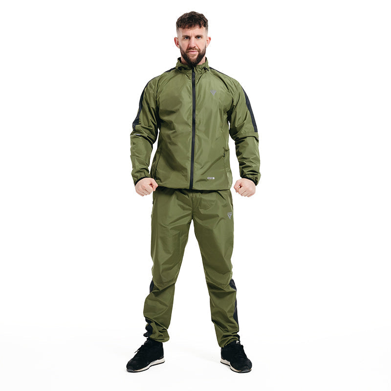 RDX Clothing Sauna Suit C1 - Armégrön