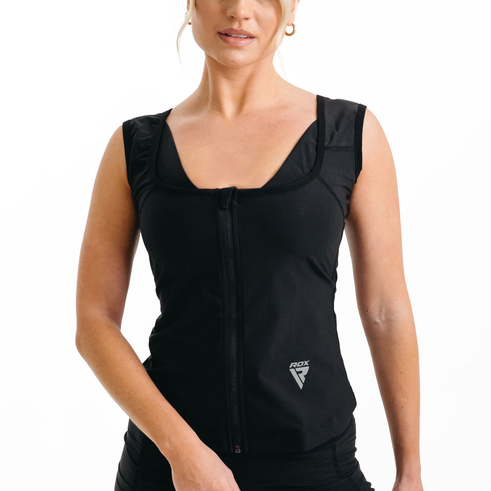 RDX SWEAT Dam Väst W2 - Svart