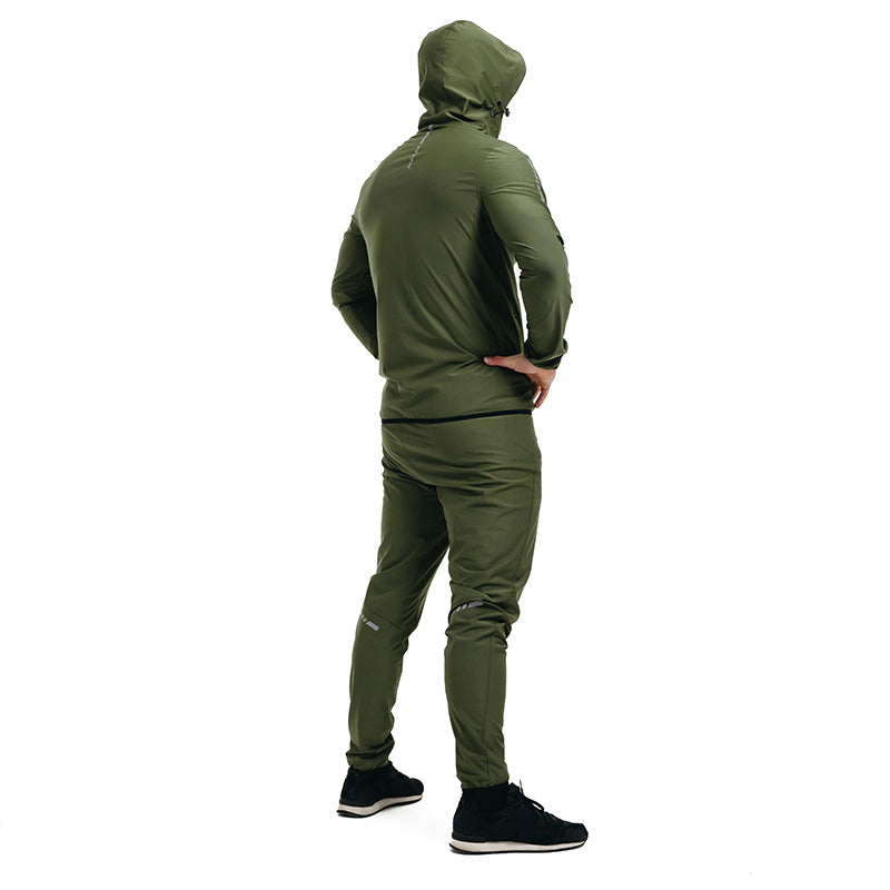 RDX Clothing Sauna Suit H2 - Armégrön