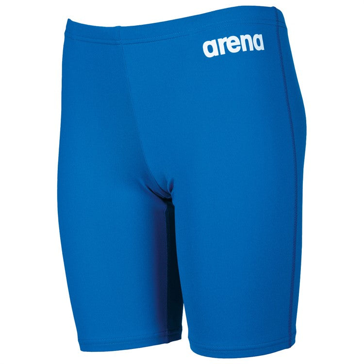 Arena B Solid långa badbyxor Jr Royal-White