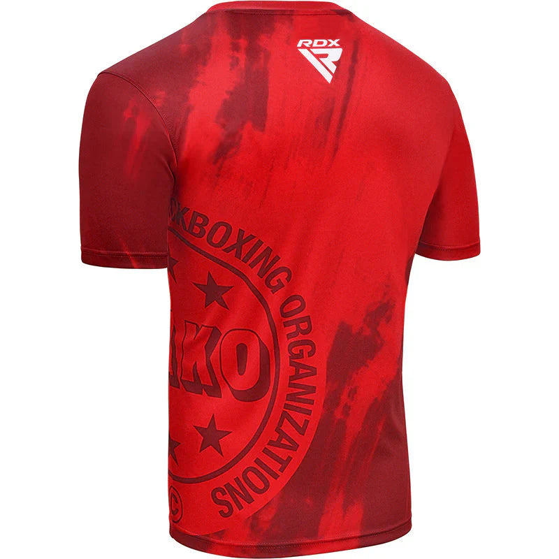 RDX WAKO T-Shirt T1 - Röd