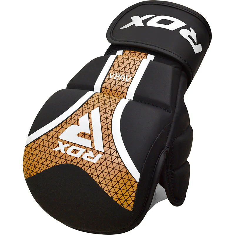 RDX Grappling Handskar SHOOTER AURA PLUS T-17 - Svart/Guld