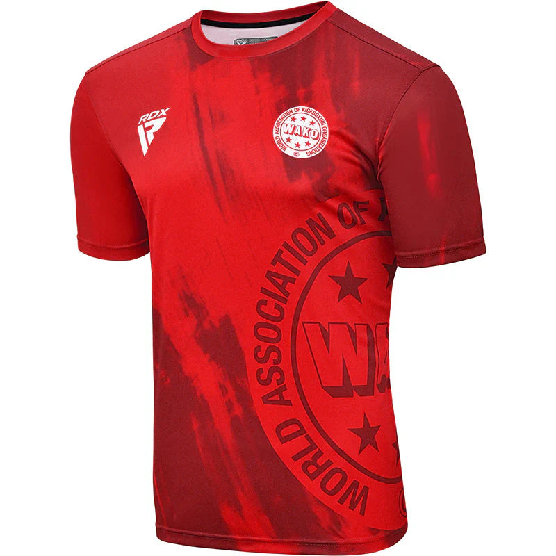 RDX WAKO T-Shirt T1 - Röd