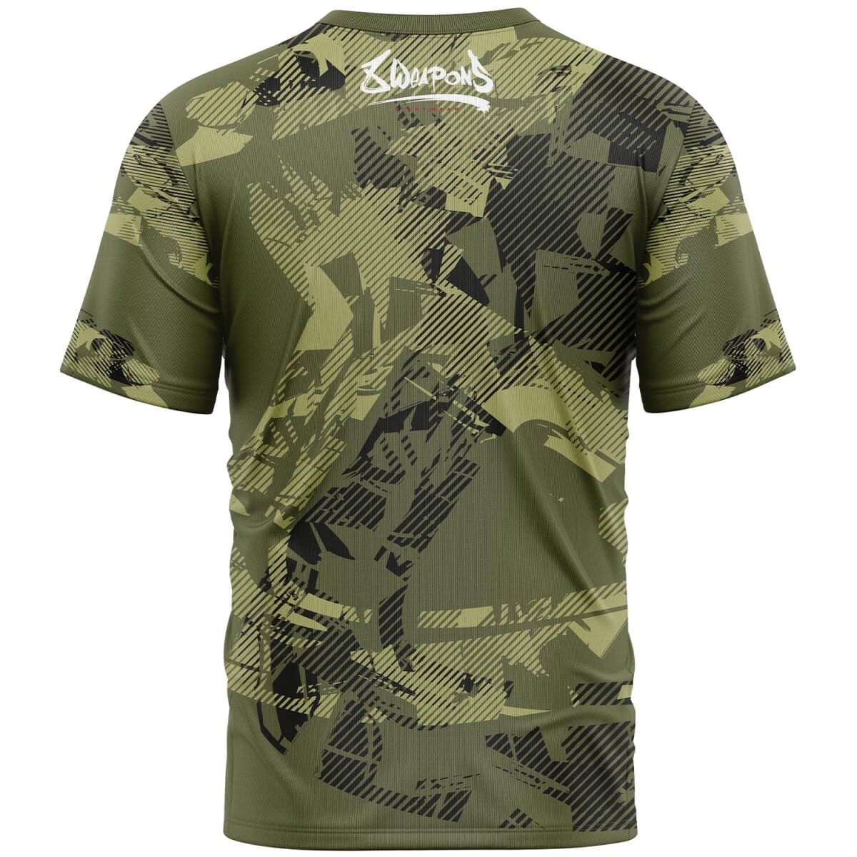 8 WEAPONS Funktionell T-Shirt, Hit 2.0 - Oliv/Svart