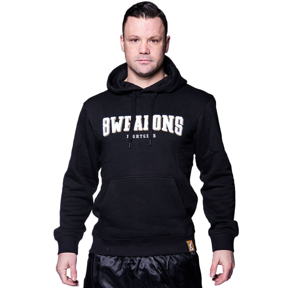 8 WEAPONS Hoodie, Classic - Svart