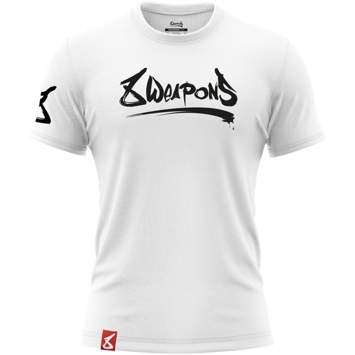 8 WEAPONS Funktionell T-Shirt, Unlimited 2.0 - Vit