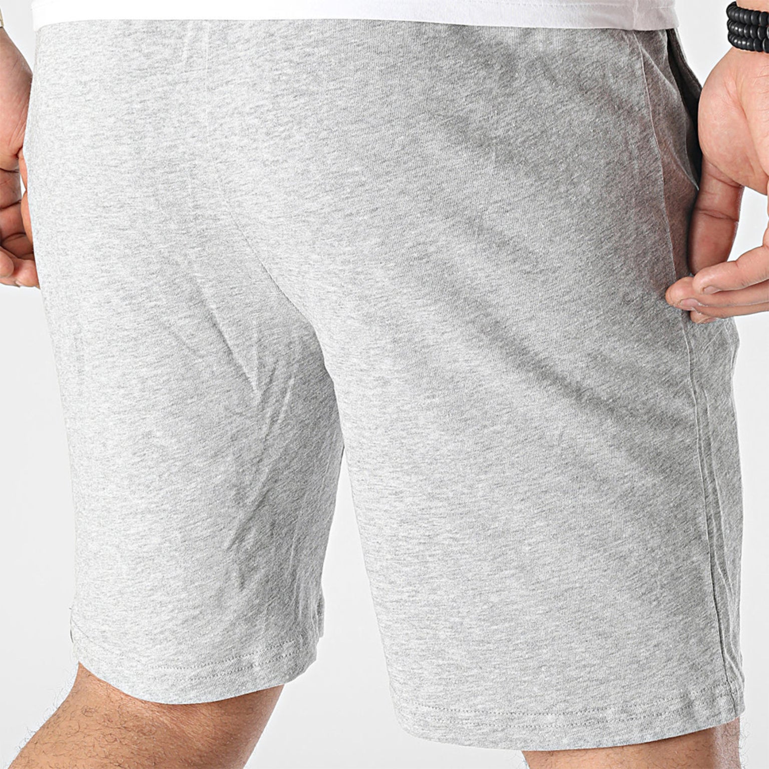 Everlast Clarendon Jersey Short - Heather Grey