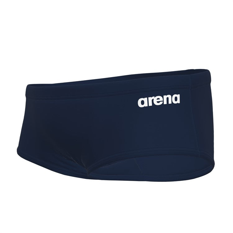 Arena Herrlag Brief Badbyxor Låg midja Kort Solid, Mörkblå