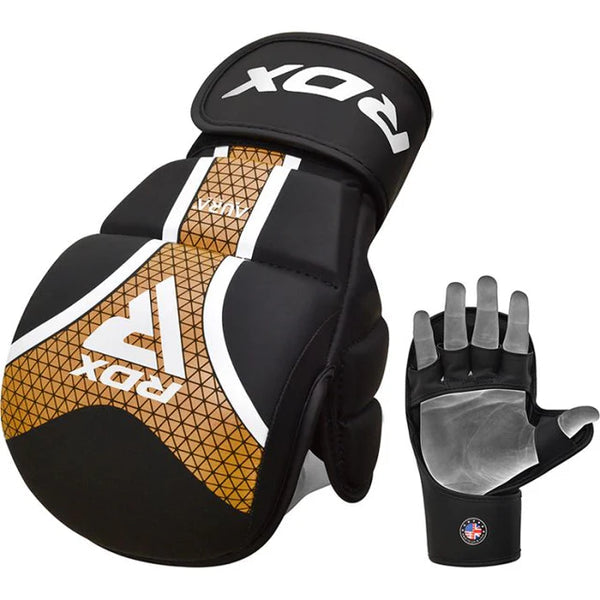 RDX Grappling Handskar SHOOTER AURA PLUS T-17 - Svart/Guld