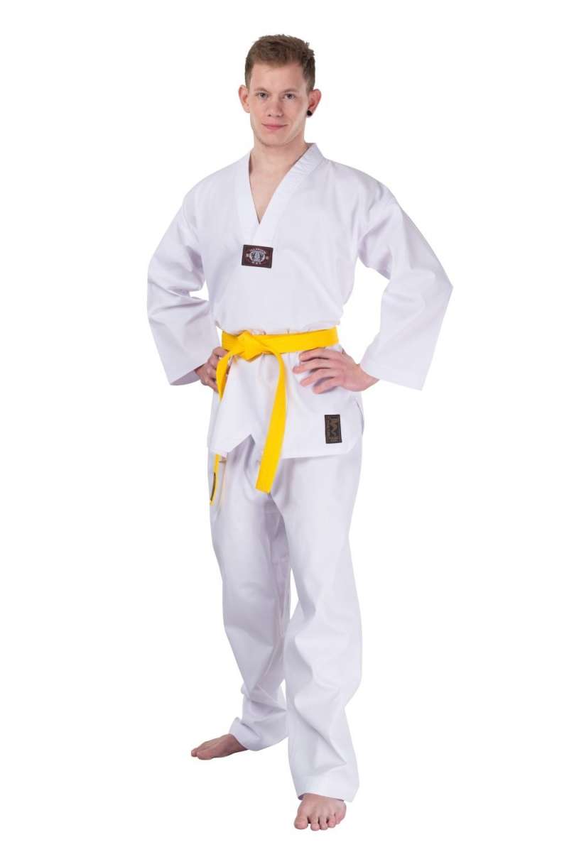 Phoenix Taekwondo Dobok Ribbed Standard med rev