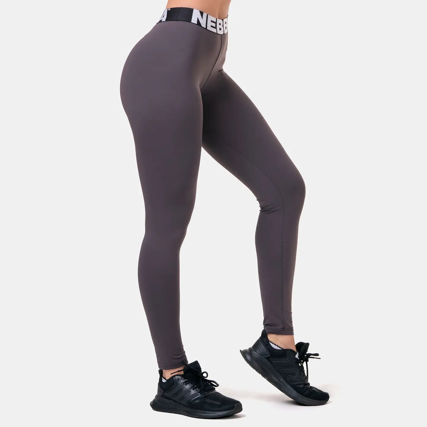 Nebbia Squat HERO Scrunch Butt Leggings - Marron