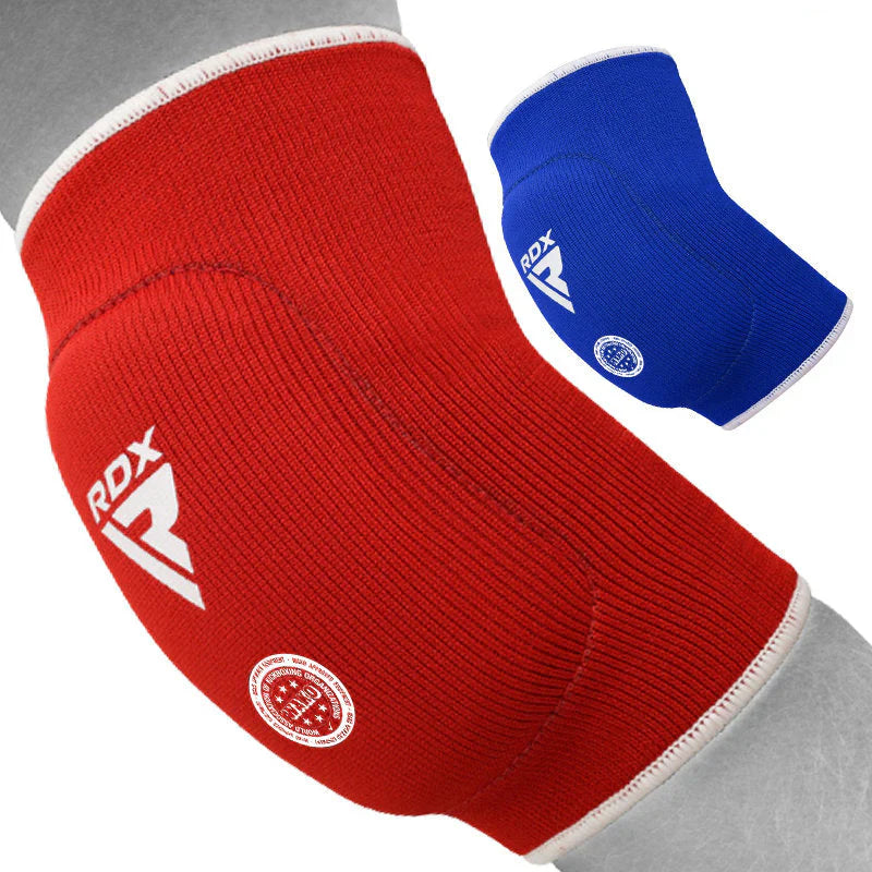 RDX WAKO Armbågsskydd  2 in 1 - Röd/Blå