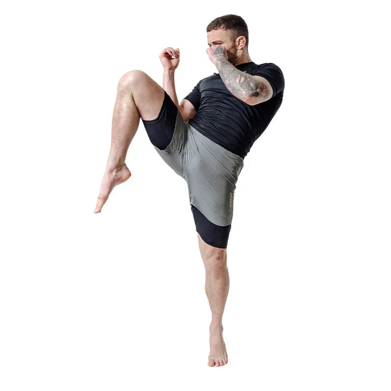 RDX MMA Kompression Shorts T16 - Grå/Svart