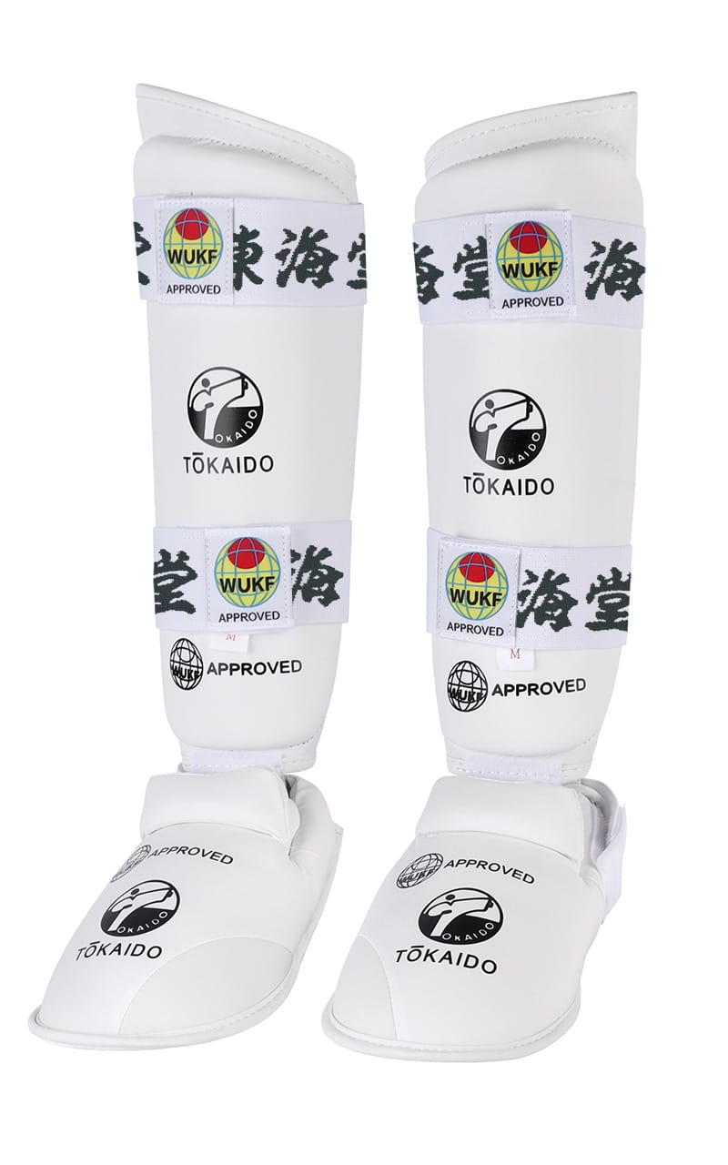 TOKAIDO Kanji Karate Shin / Foot Guard, WUKF