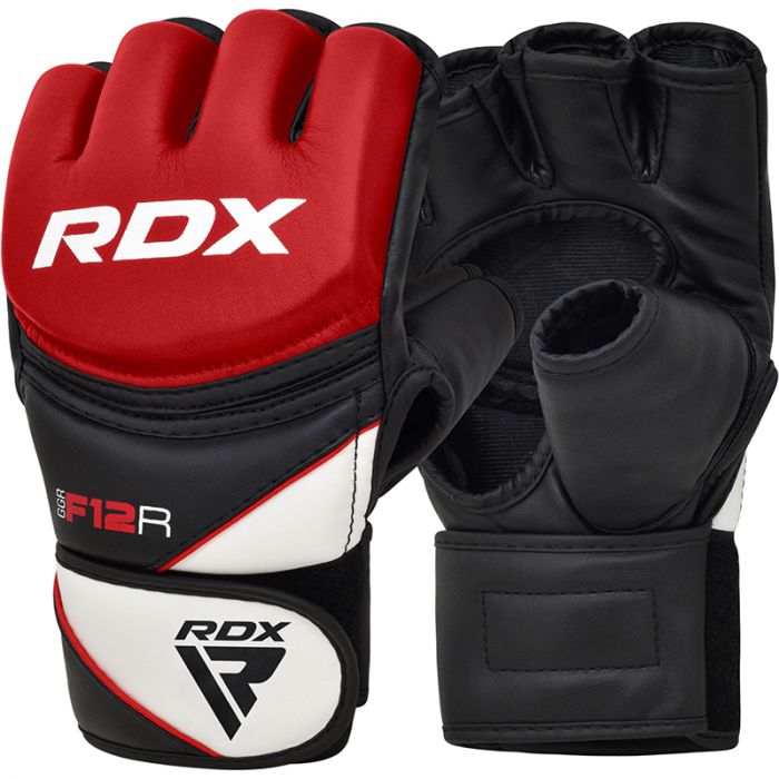 RDX Grappling Handskar New Model GGRF-12R - Röd