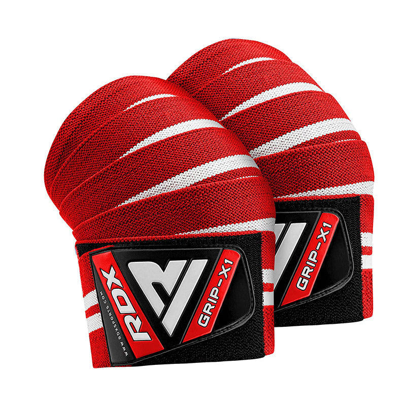 RDX Gym Knee Wraps K4 - Röd