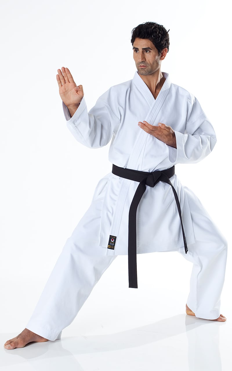 TOKAIDO JKA Karate Gi, Tsunami Gold, 14 oz.