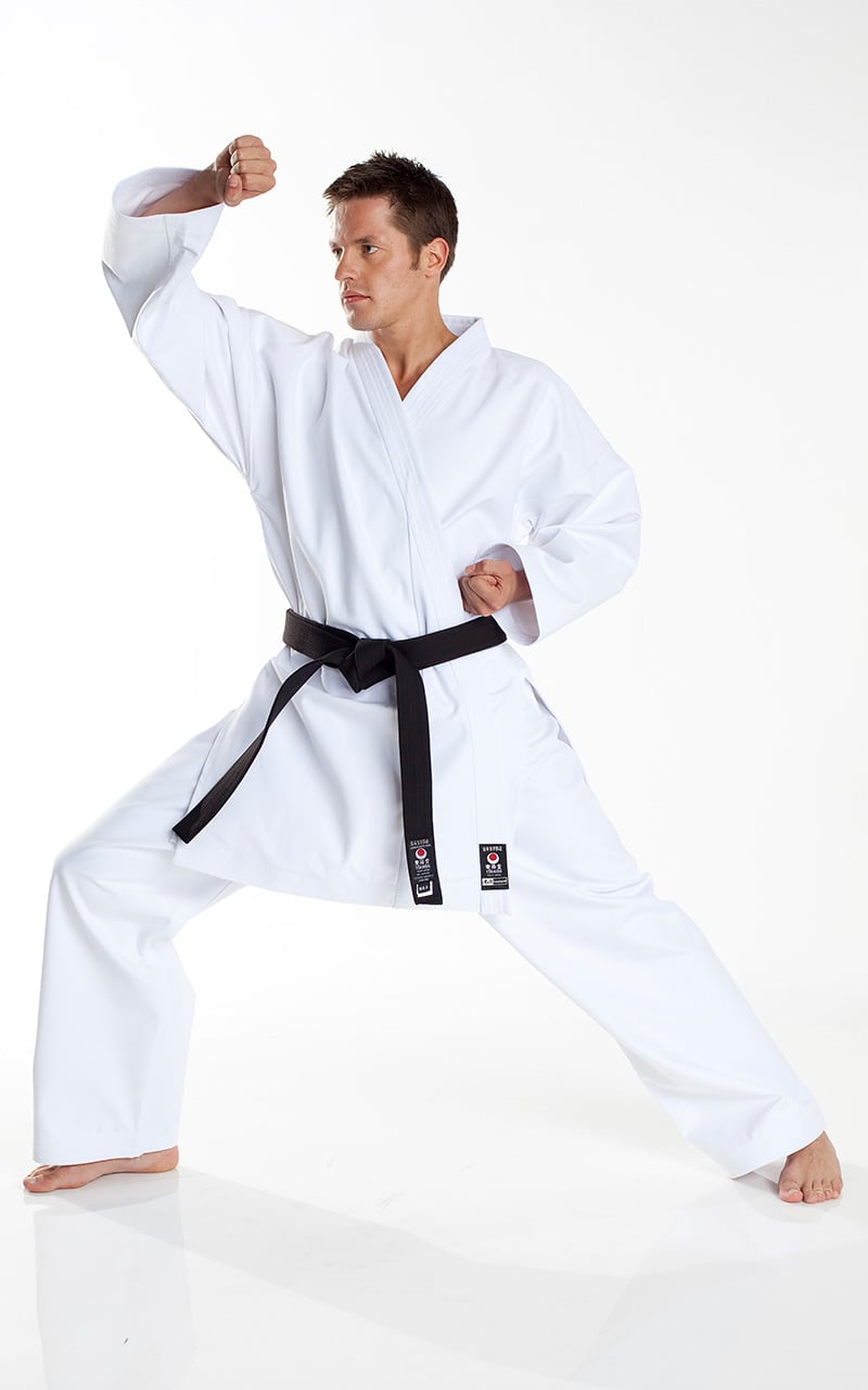 TOKAIDO JKA Karate Gi, Tsunamisilver, 12 oz.