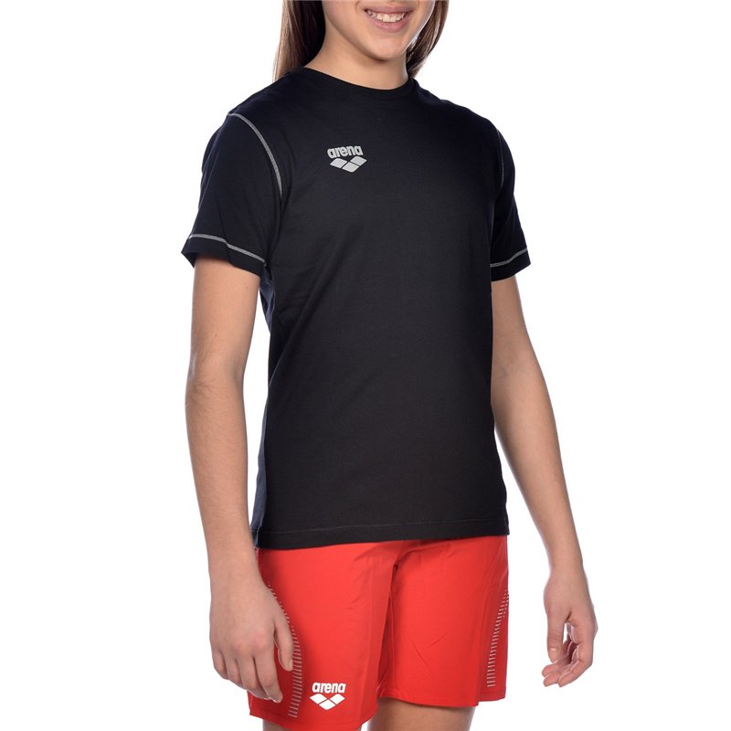Arena Jr Tl S/S T-shirt Svart