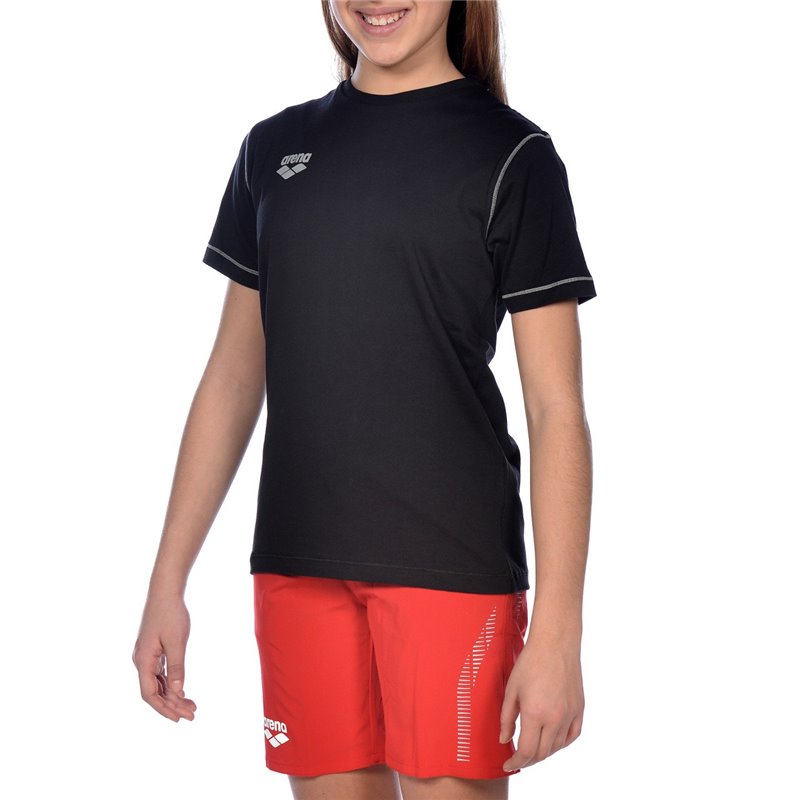 Arena Jr Tl S/S T-shirt Svart