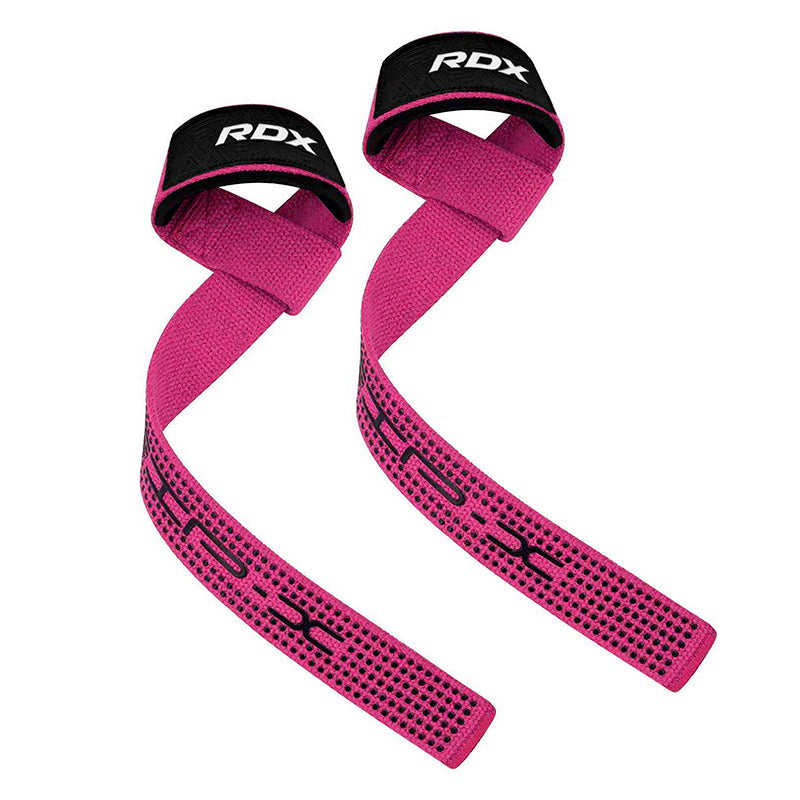 RDX Gym Cotton Gel Strap - Rosa
