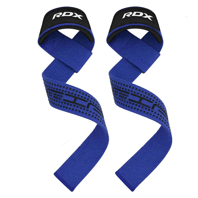 RDX Gym Cotton Gel Strap - Blå
