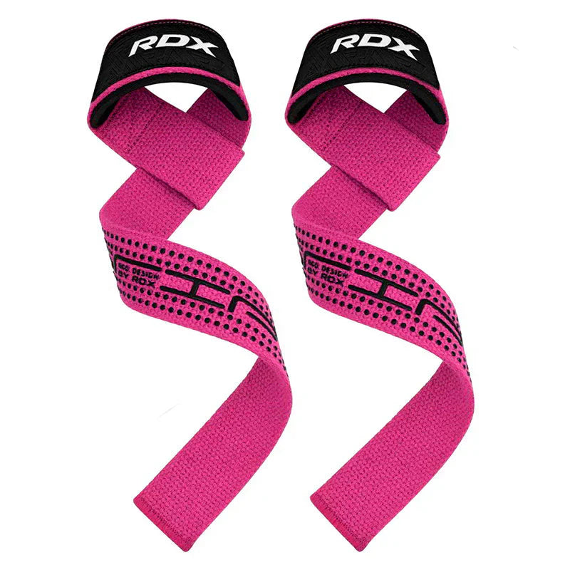 RDX Gym Cotton Gel Strap - Rosa