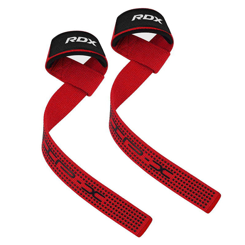 RDX Gym Cotton Gel Strap - Röd