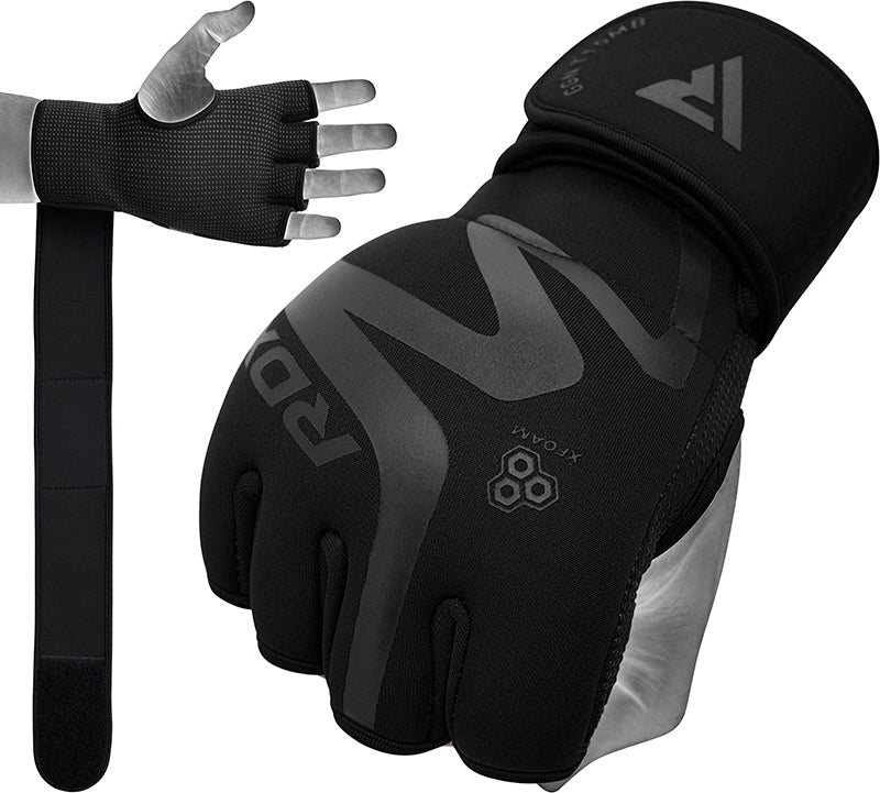 RDX Grappling Handskar Neoprene T15 - Mattsvart