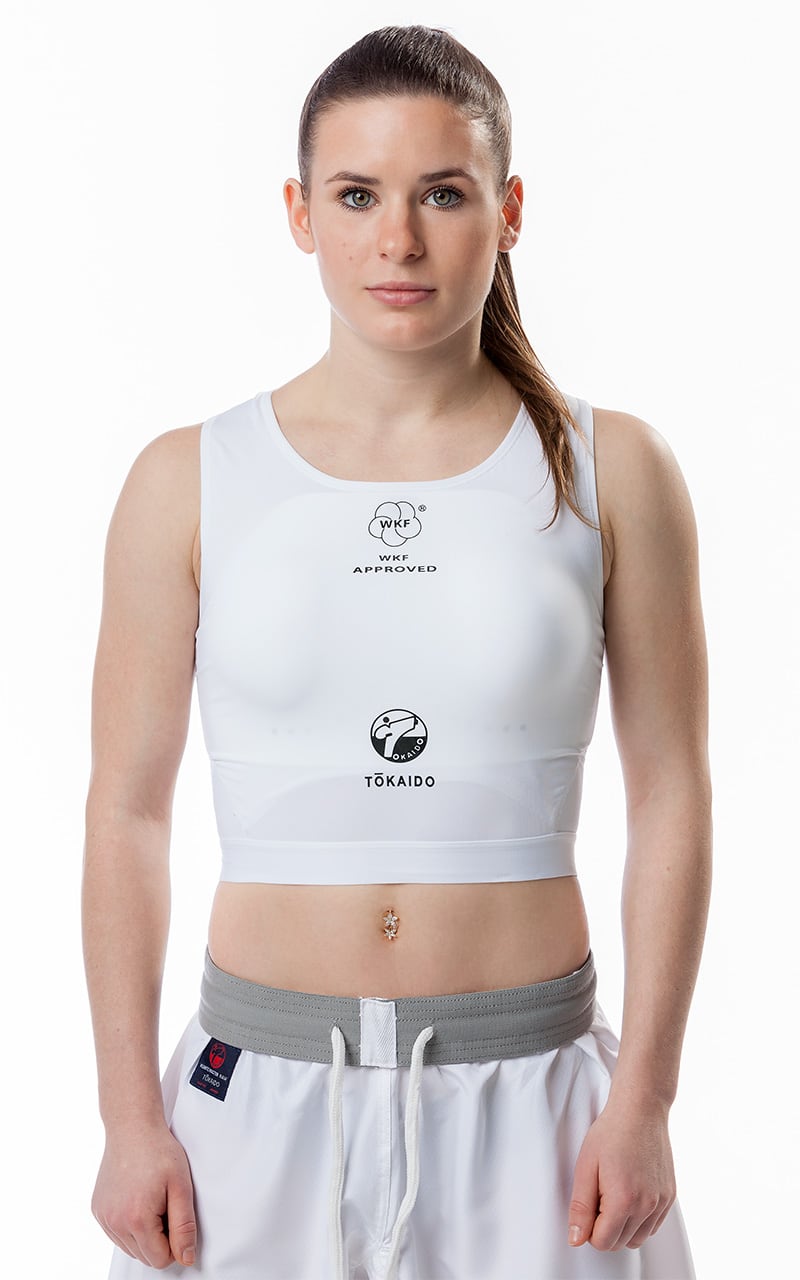 TOKAIDO Cotton Top for Female Chest Protector, WKF
